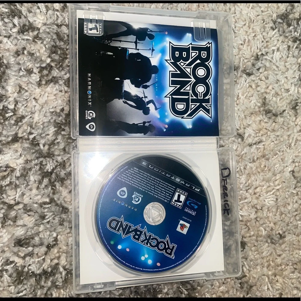 Play Station 3 Rock Band game